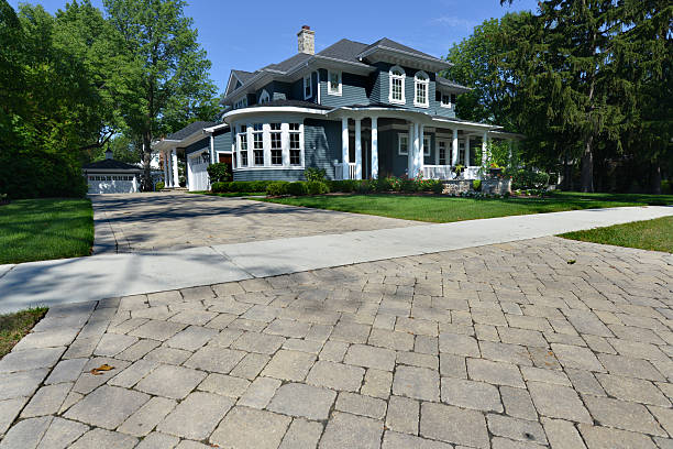 Permeable Paver Driveway in Ladera, CA